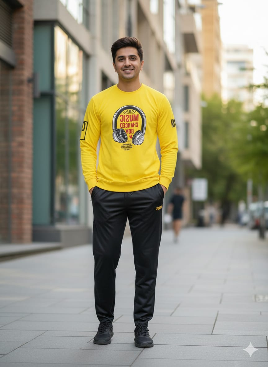 Full Sleeve Tshirt and Trouser Set (24885)