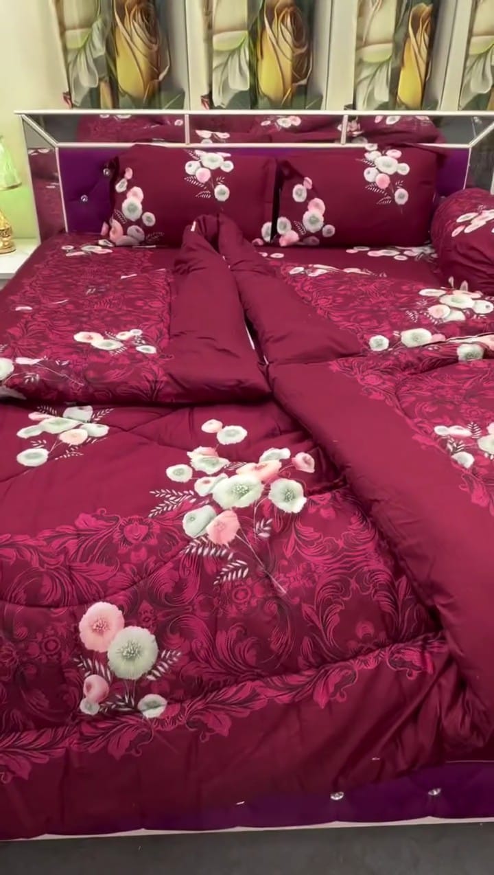 5 Pieces Comforter Set (25174)