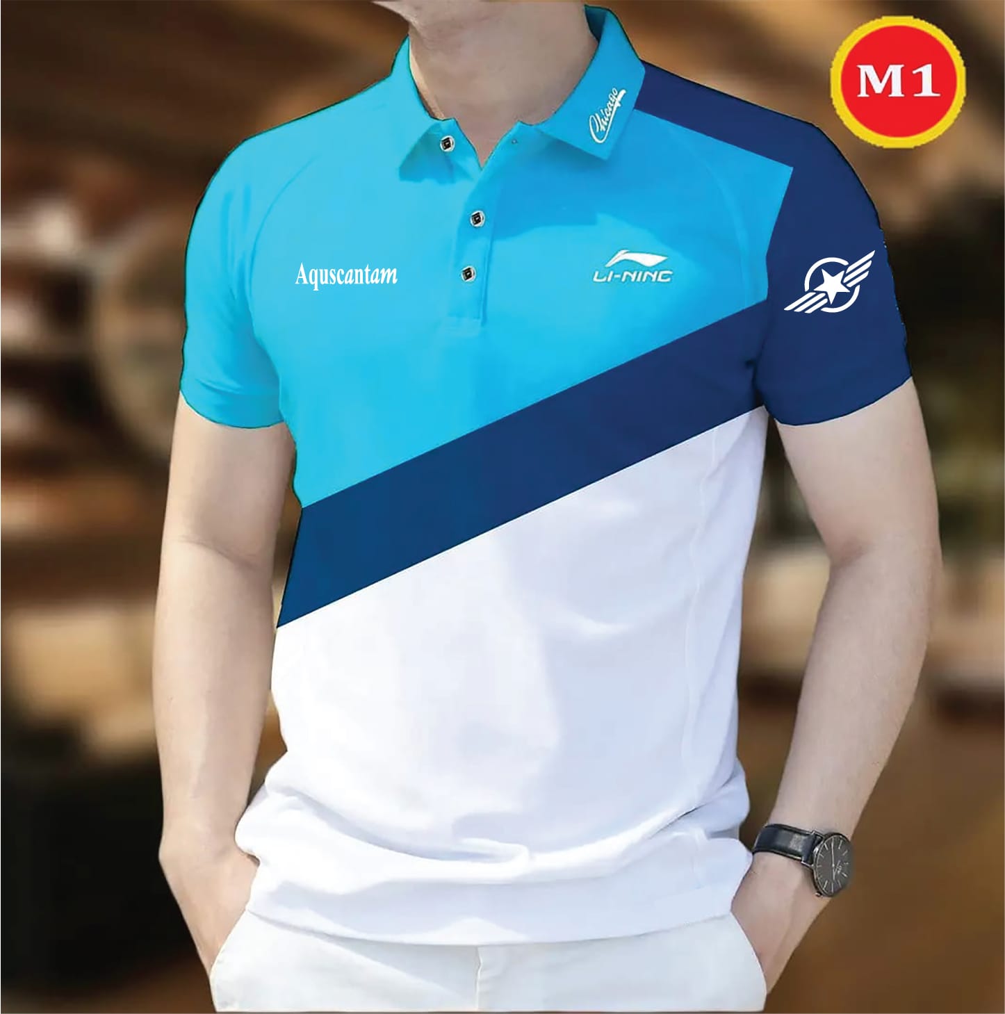 Cotton Polo Shirt For Men's (12372)