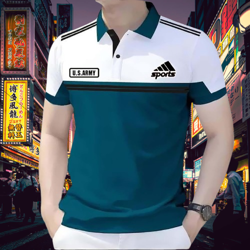 Cotton Polo Shirt For Men's (9097)