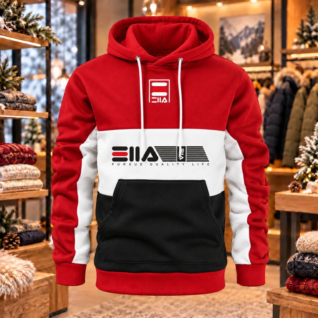 Stylish Embroidery Hoodie (33836)