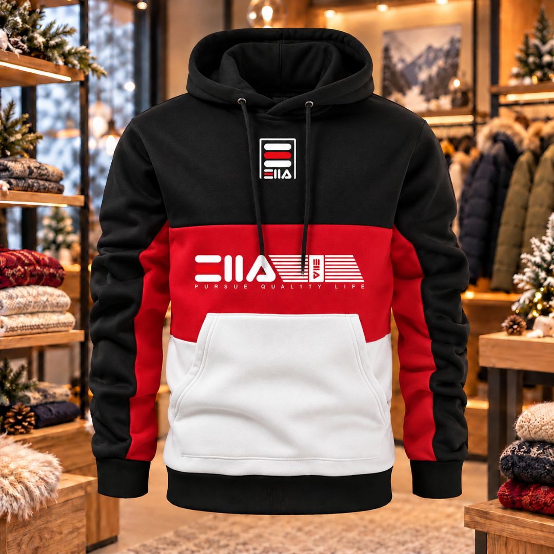 Stylish Embroidery Hoodie (33837)