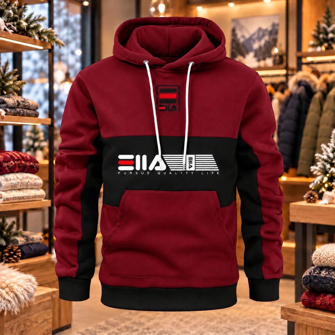 Stylish Embroidery Hoodie (33838)